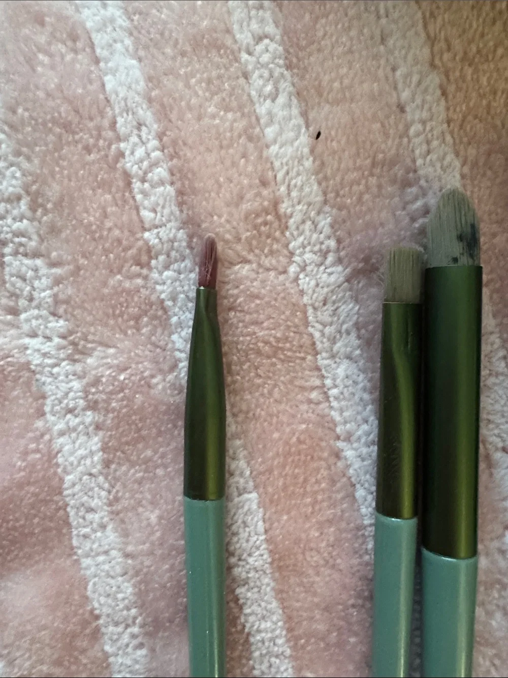 Green Women’s Makeup Brush Set - 6 Pieces
